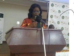 Cynthia Asare Bediako,  Chief Director of MESTI