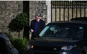 Former British Ambassador to the US Peter Mandelson in London on February 14