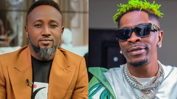 George Quaye (L) proposes special TGMA category for Shatta Wale (R)