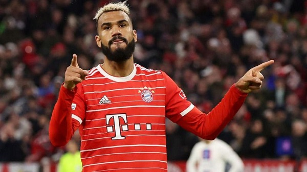 Eric Maxim Choupo-Moting score for Bayern Munich round of 16 game against PSG