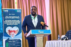 NHIA's Deputy Chief Executive in charge of Operations, Dr Senanu Kwesi Dzokoto