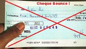 File Photo: A dud cheque