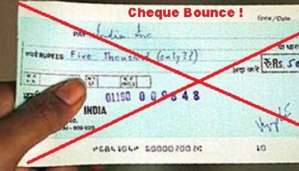 File Photo: A dud cheque