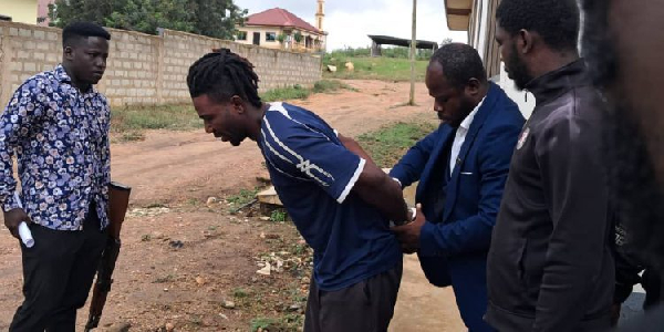 An intelligence-led operation led to the arrest of Samuel Larbie (M)