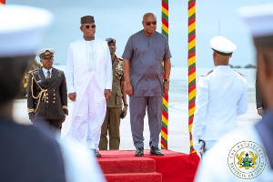 L To R Julius Bio And John Mahama