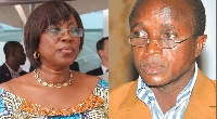 Dzifa Attivor (L), Abuga Pele (R) were at the fore front of the Smarttys and GYEEDA scandals