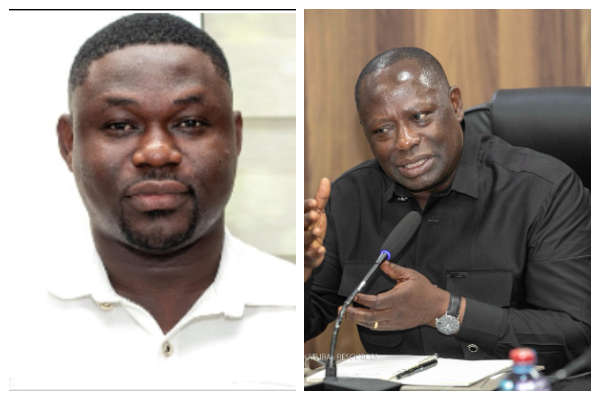 Ing Wisdom Gomashie (L) and Armah Kofi Buah (R)