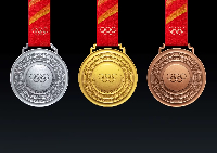 File Photo of some of the Olympic medals