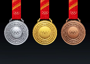 File Photo of some of the Olympic medals
