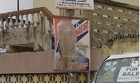 The defaced posters of Theophilus Nii Ayerkwei Tetteh