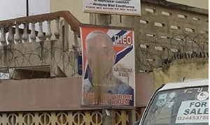 The defaced posters of Theophilus Nii Ayerkwei Tetteh