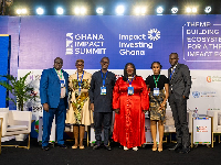 Some officials of GVCA and Impact Investing Ghana