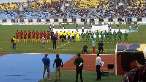 Black Stars B line up against Nigeria in WAFU Cup