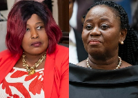Nana Yaa Jantuah (L) said Torkornoo (R) snubbed her in public several times