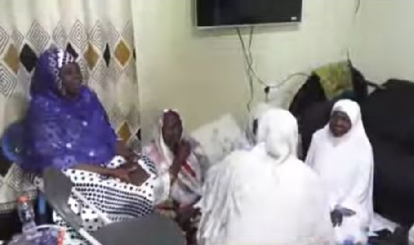 Family members of the 'deceased' pilgrim were shock when she returned home