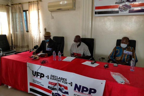 UFP declares support for NPP in the 2020 elections