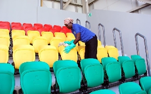 Zoomlion Cleans Stadium 