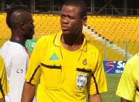 Referee William Agbovi has called time on his career