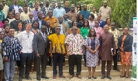 A group photograph of stakeholders during the commissiong exercise