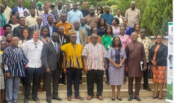 A group photograph of stakeholders during the commissiong exercise