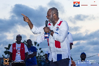 Running mate for the NPP, Dr Matthew Opoku Prempeh (M)