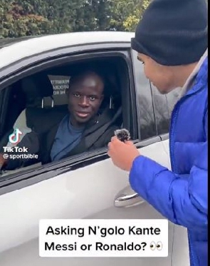 Chelsea and France midfielder, Ngolo Kante