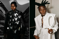 From L to R: Nigerian content creator Peller and Stonebwoy