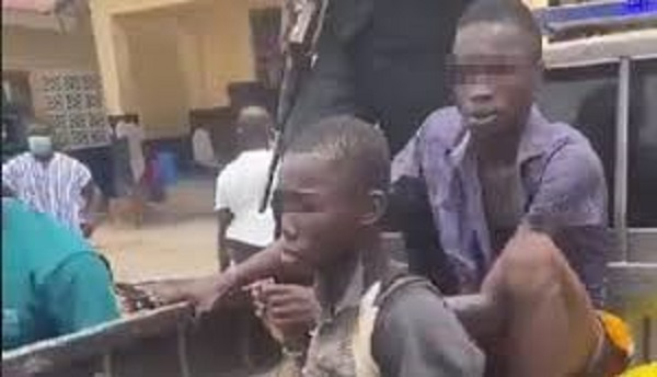 The two Kasoa teenagers who killed an 11- year -old boy