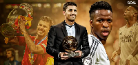 Rodri beat stiff competition from Real Madrid's Vinicius Jr to win the coveted award