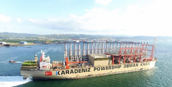The first Karpowership arrived in Ghana in 2015