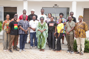 The minister among other stakeholders during the visit The minister among other stakeholders during the visit