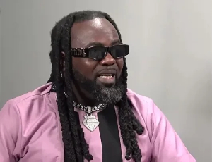 Former Black Stars player Prince Tagoe (L) says Shatta Wale (R) made him invest in Stonebwoy