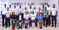 Officials from the UG Sports Directorate and GTDC boss Prof Kobby Mensah attended the event