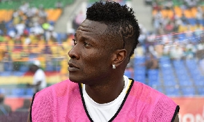 Legendary Ghanaian striker Asamoah Gyan