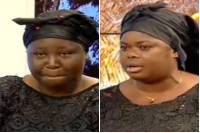Two daughters of the late Akua Donkor