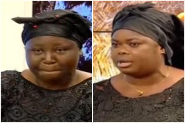 Two daughters of the late Akua Donkor
