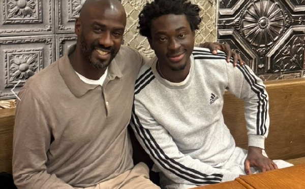 coach Otto Addo visited Abdul Mumin who sustained injury in Spain