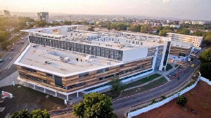 The newly built Greater Accra Regional Hospital, formerly Ridge Hospital