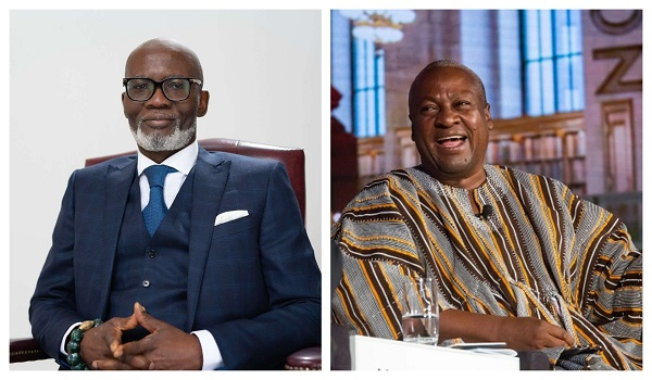 Gabby Asare Otchere-Darko and John Dramani Mahama