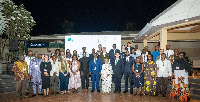 Seidu Issifu with some participants during the four-day Green Climate Fund