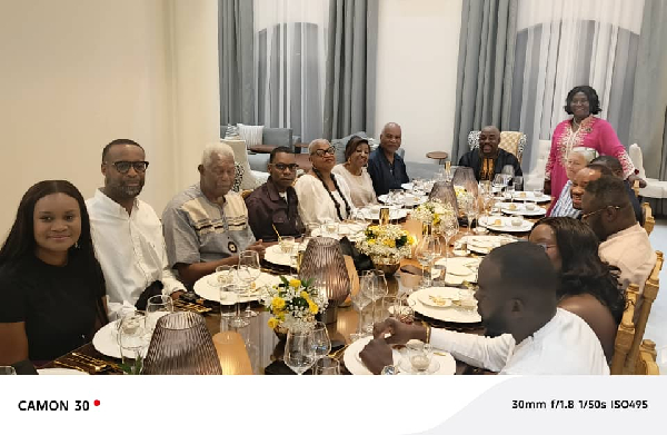 The US delegation paid a courtesy call on Ambassador Nancy Sam