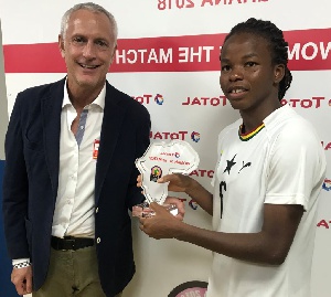 Black Queens winger, Sherrifatu Sumaila was impressive in the game against Algeria