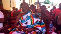Paramount chief of Krachi Traditional Area, Nana Mprah Besemuna III