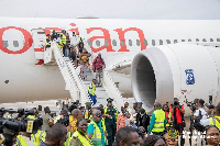Over 400 Ghanaians are expected back home this weekend