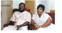 Doctor Drill has publicly defended his wife Adwoa Pretty