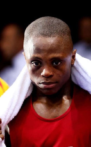 Undefeated Ghanaian featherweight Isaac 