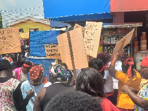 Some of the women who were not part of the so-called demonstration