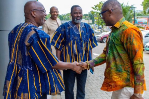 Minister of Sports and Recreation, Kofi Adams visits GOC officials