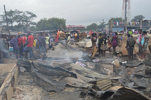 Extent of damage in Abuja inferno