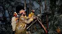File photo: Some miners working in a concession